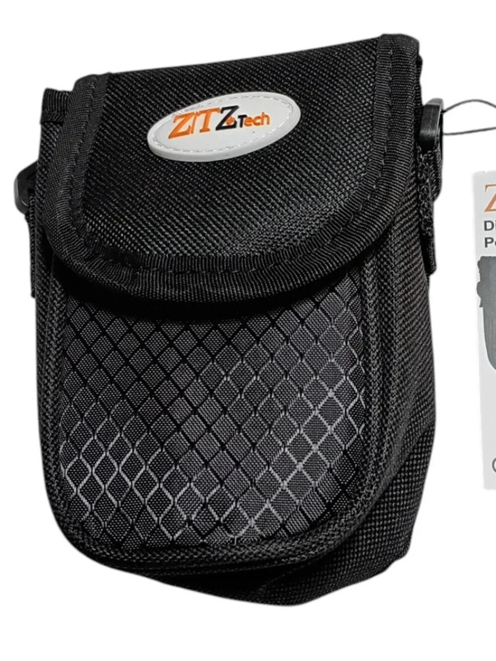 Zitz Tech Zt-Ps1 Digital Point And Shoot Camera Case Padded Strap Black Nylon
